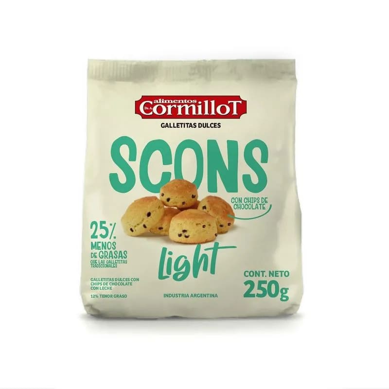 SCONS LIGHT 250GR CORMILLOT
