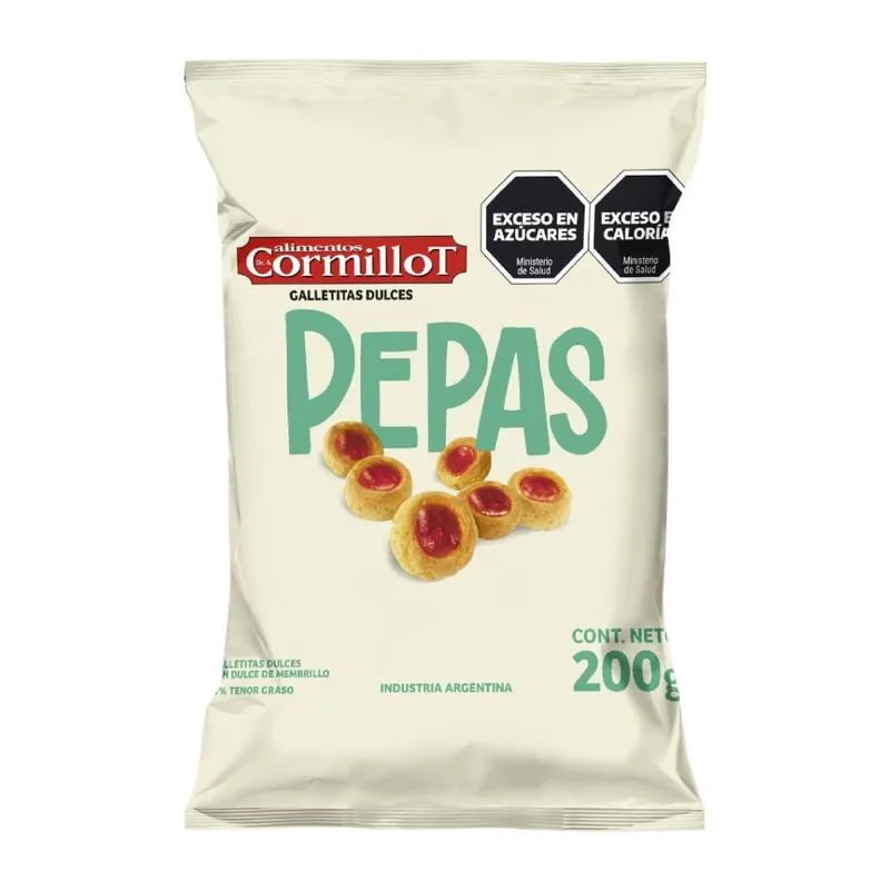 PEPAS LIGHT CON MEMBRILLO 270GR CORMILLOT