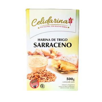 HARINA DE TRIGO SARRACENO SIN TACC 500GR CELIDARINA