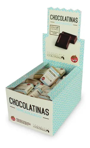 CHOCOLATINAS SEMIAMARGO 50U COLONIAL