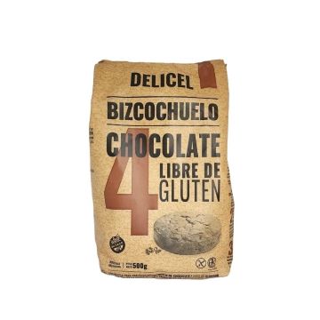 PREMEZCLA BIZCOCHUELO DE CHOCOLATE X500GR DELICEL