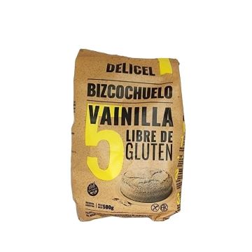 PREMEZCLA BIZCOCHUELO VAINILA 500GR DELICEL