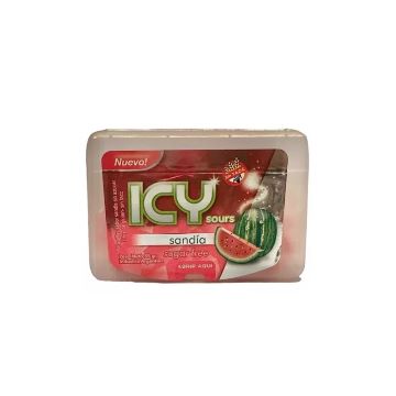 PASTILLAS S/AZUCAR ICY SOURS SANDIA 6x35G