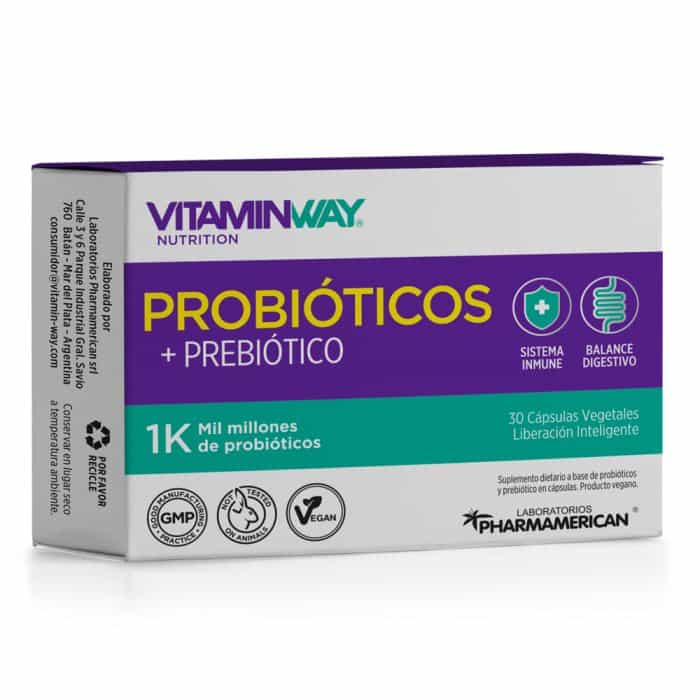 PROBIOTICO + PREBIOTICO 30CAP VITAMIN WAY
