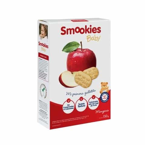 GALLETITA BABY MANZANA 150GR SMOOKIES