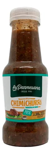 CHIMICHURRI REDUCIDO 70% SODIO X300ML LA PARMESANA