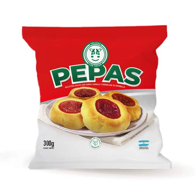 PEPAS DE MEMBRILLO 300GR FELICES LAS VACAS