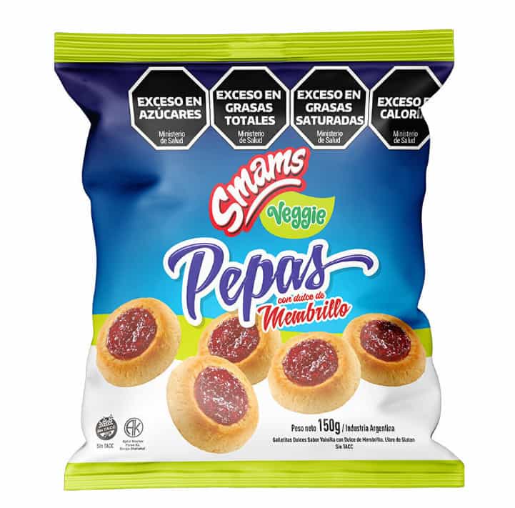 PEPAS DE MEMBRILLO VEGGIE 150GR SMAMS