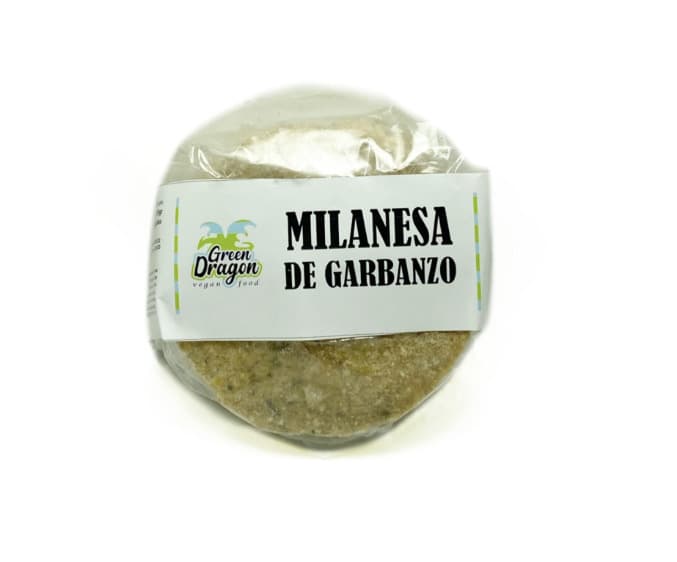 MILANESA DE GARBANZO TIPO MEDALLONES x4 GREEN DRAGON