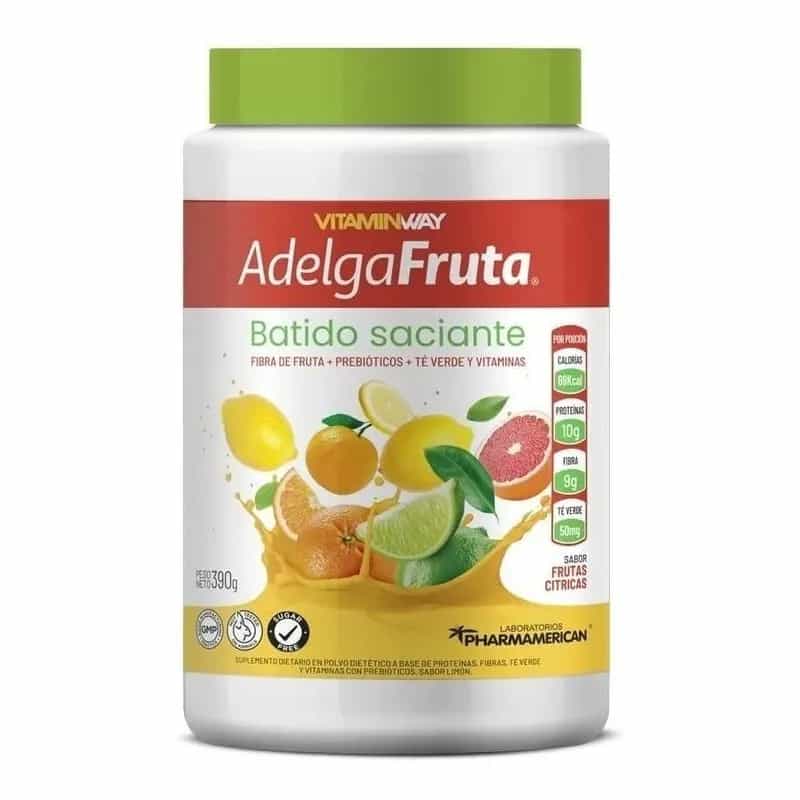 ADELGAFRUTA BATIDO SACIANTE FRUTAS CITRICAS 390GR VITAMIN WAY