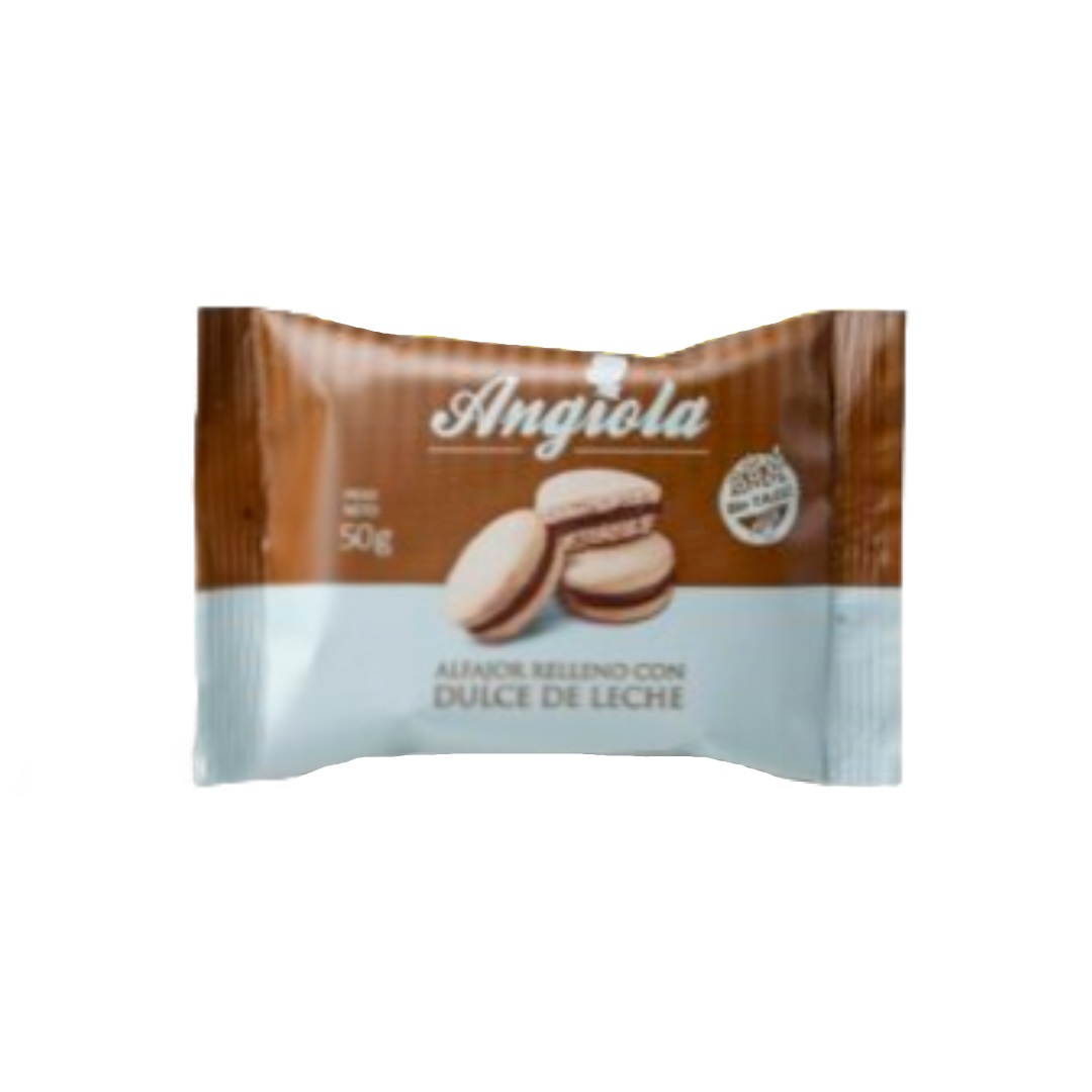 ALFAJORES RELLENOS DDL SIN GLUTEN 12U ANGIOLA