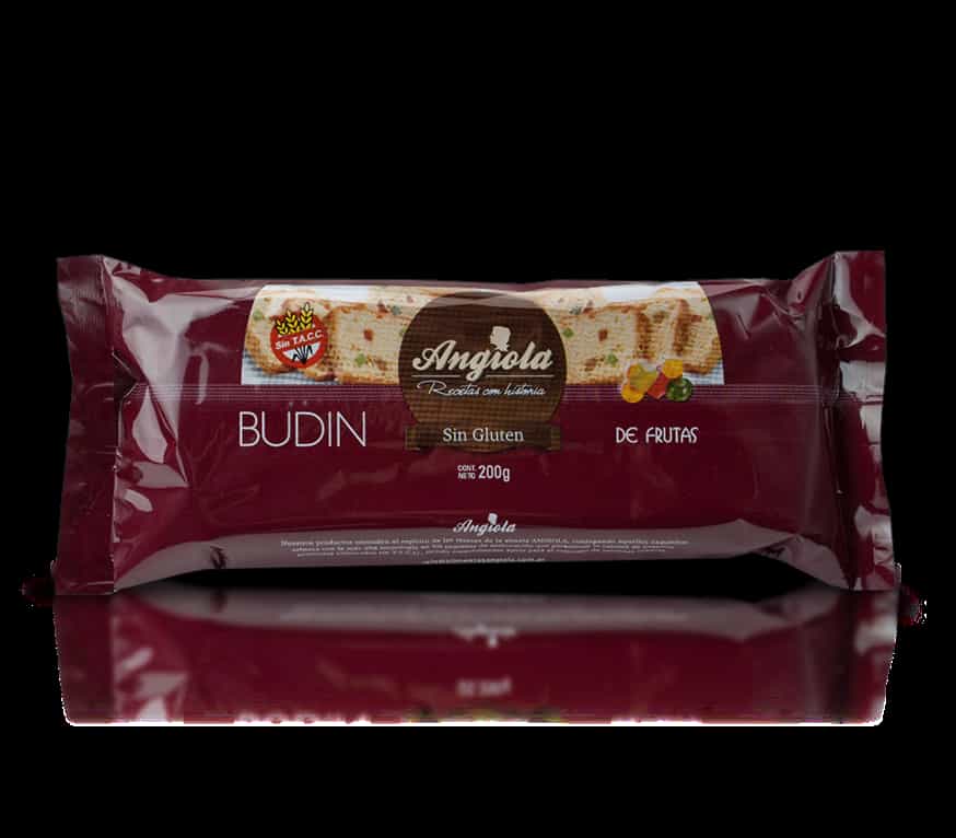 BUDIN DE FRUTAS SIN GLUTEN 200GR ANGIOLA