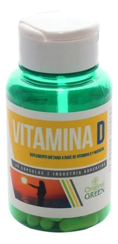 VITAMINA D X 30 CAP ORIGINAL GREEN