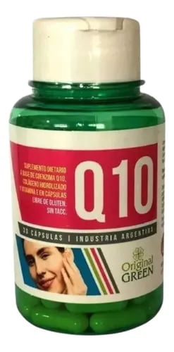 Q 10  X 30 CAP ORIGINAL GREEN