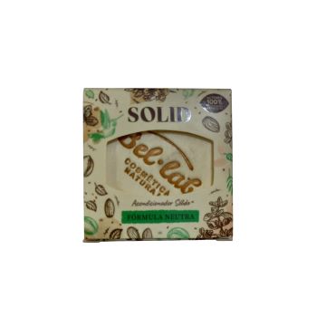 ACONDICIONADOR SOLIDO FORMULA NEUTRA CONTENEDOR DE BAMBOO 65GR BEL-LAB