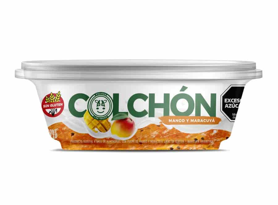 YOGUR COLCHON DE MANGO Y MARACUYA 125GR FELICES LAS VACAS