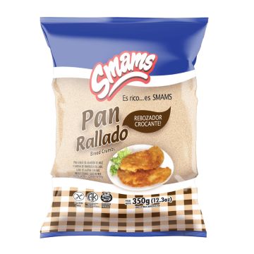 PAN RALLADO (REBOZADOR CROCANTE) SIN TACC 350GR SMAMS