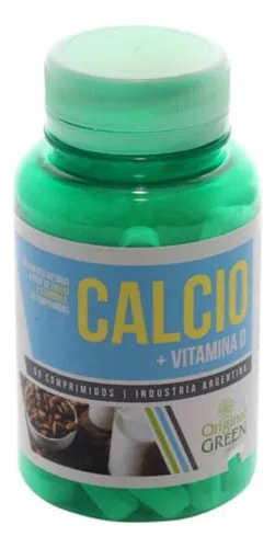 CALCIO + VIT D 60 COMP ORIGINAL GREEN