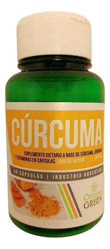 CURCUMA X 30 CAPSULAS ORIGINAL GREEN
