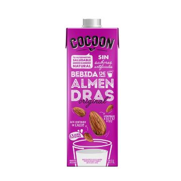 LECHE ALMENDRA SIN AZUCAR 200ML COCOON