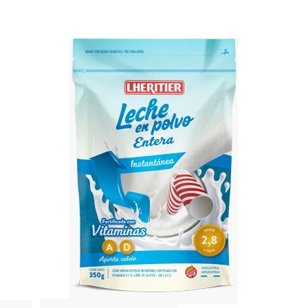 LECHE EN POLVO ENTERA INST SIN TACC 350GR LHERITIER