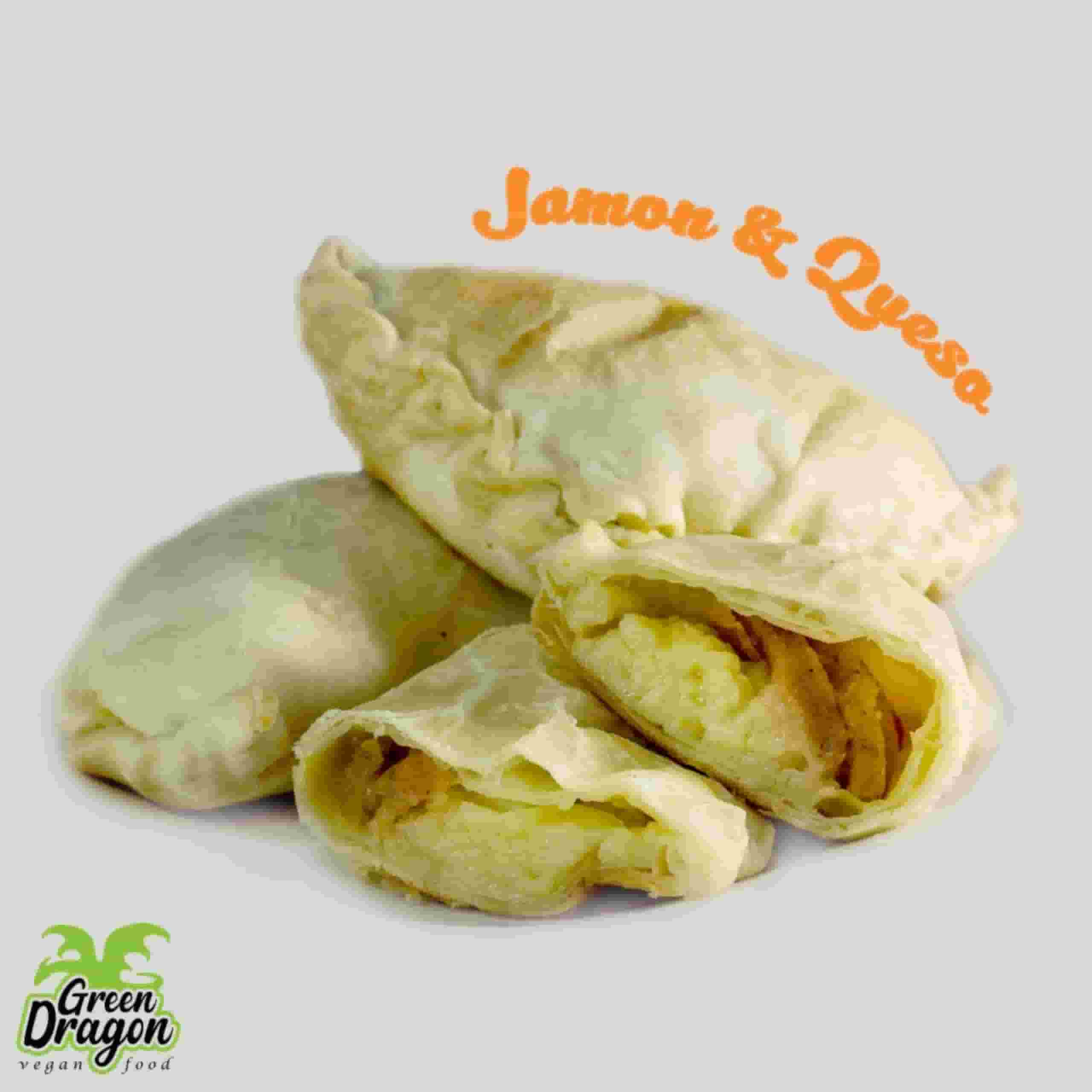 EMPANADAS DE JAMON Y QUESOFU x3U GREEN DRAGON