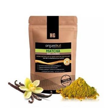 MATCHA EN POLVO VAINILLA BOURBON X 50GR ORGANIKAL SUPERFOODS