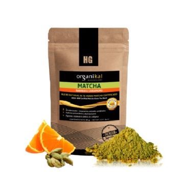 MATCHA EN POLVO NARANJA CARDAMOMO X 50GR ORGANIKAL SUPERFOODS