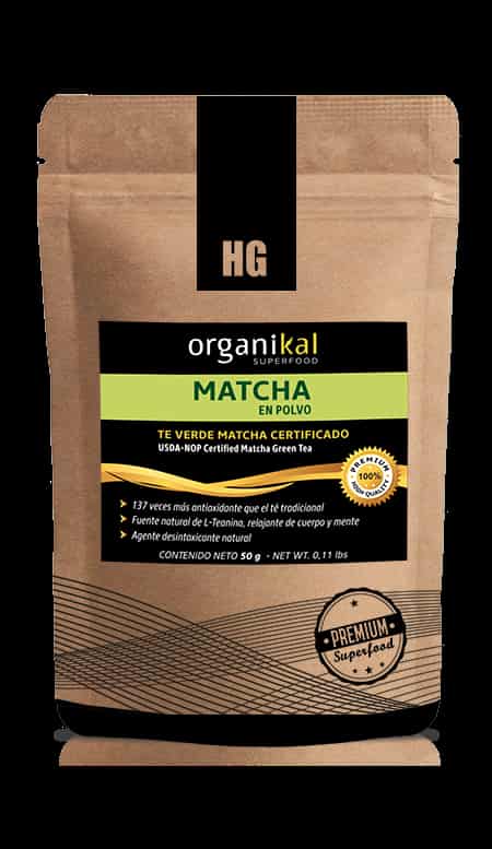 MATCHA EN POLVO EARL GREY X 50GR ORGANIKAL SUPERFOODS