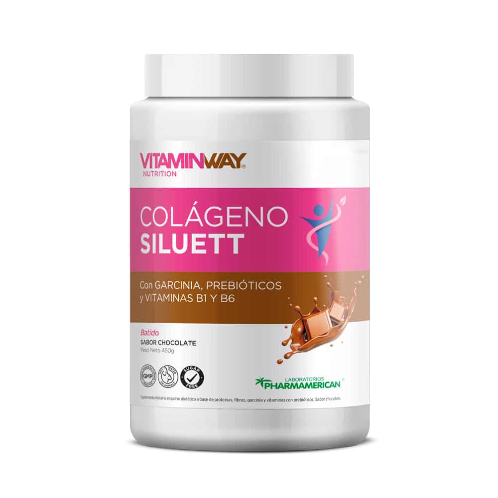 COLAGENO SILUETT CHOCOLATE BEBIBLE 450GR VITAMIN WAY