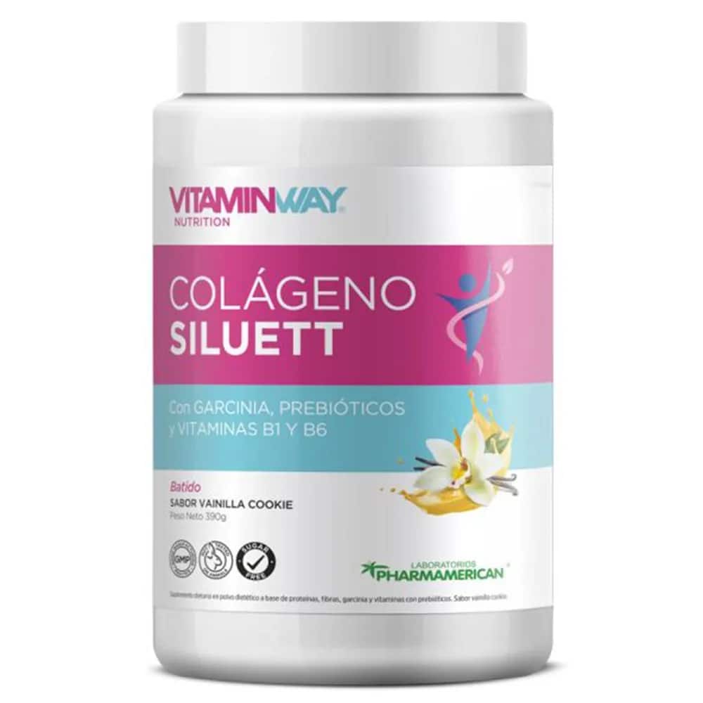 COLAGENO SILUETT VAINILLA COOKIE BEBIBLE 390GR VITAMIN WAY