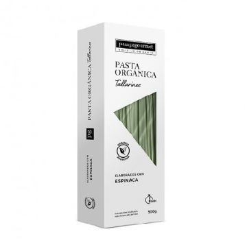 TALLARINES ORGANICOS ESPINACA 500GR PAMPAGOURMET