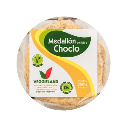 MEDALLON DE CHOCLO X 4 UNI VEGGIELAND
