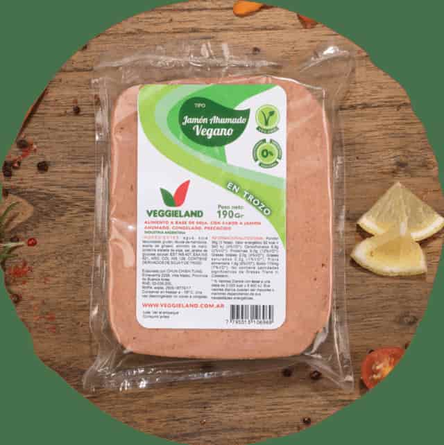 JAMON AHUMADO VEGANO X 900G VEGGIELAND
