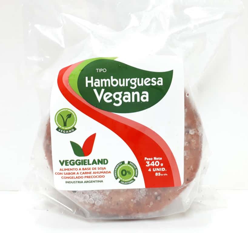 BURGER CLASICAS 2UNI VEGGIELAND