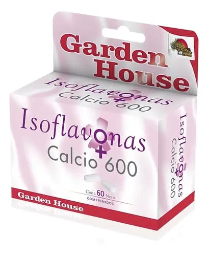 ISOFLAVONAS + CALCIO 600 60COMP GARDEN HOUSE