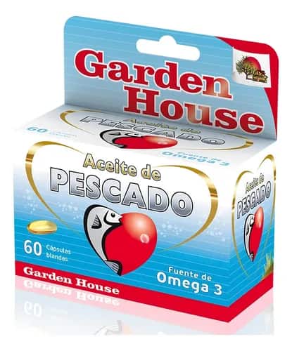 ACEITE DE PESCADO 60CAP GARDEN HOUSE