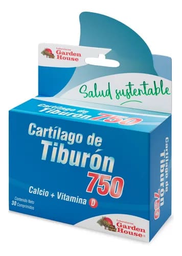CARTILAGO DE TIBURON 750 30COMP GARDEN HOUSE