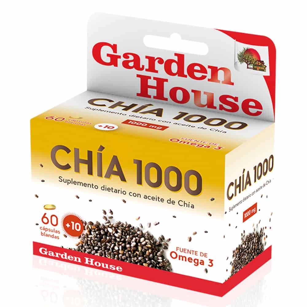 CHIA 1000 60CAP GARDEN HOUSE