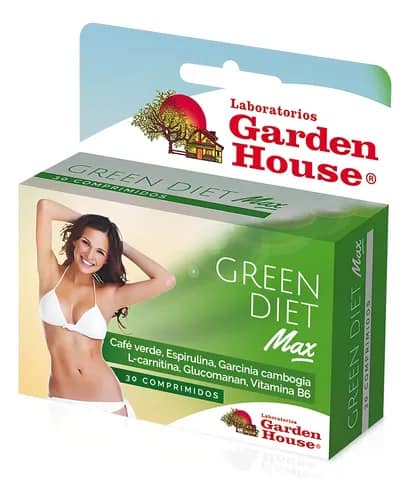 GREEN DIET MAX 30COMP GARDEN HOUSE