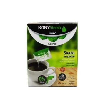 STEVIA POLVO SOBRES 50UND KONY