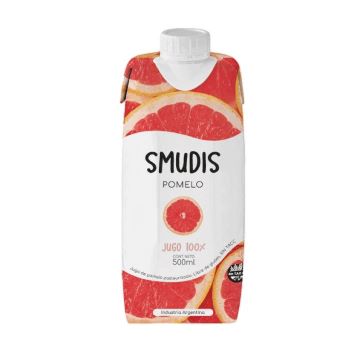 JUGO LIMONADA CON MENTA Y JENGIBRE 500ML SMUDIS