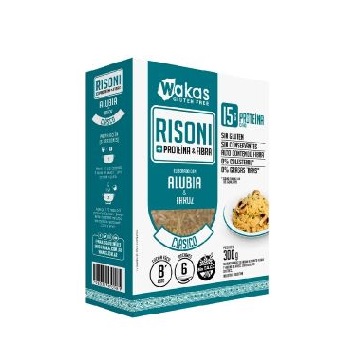 RISONI DE ALUBIA Y ARROZ CLASICO 300GR WAKAS