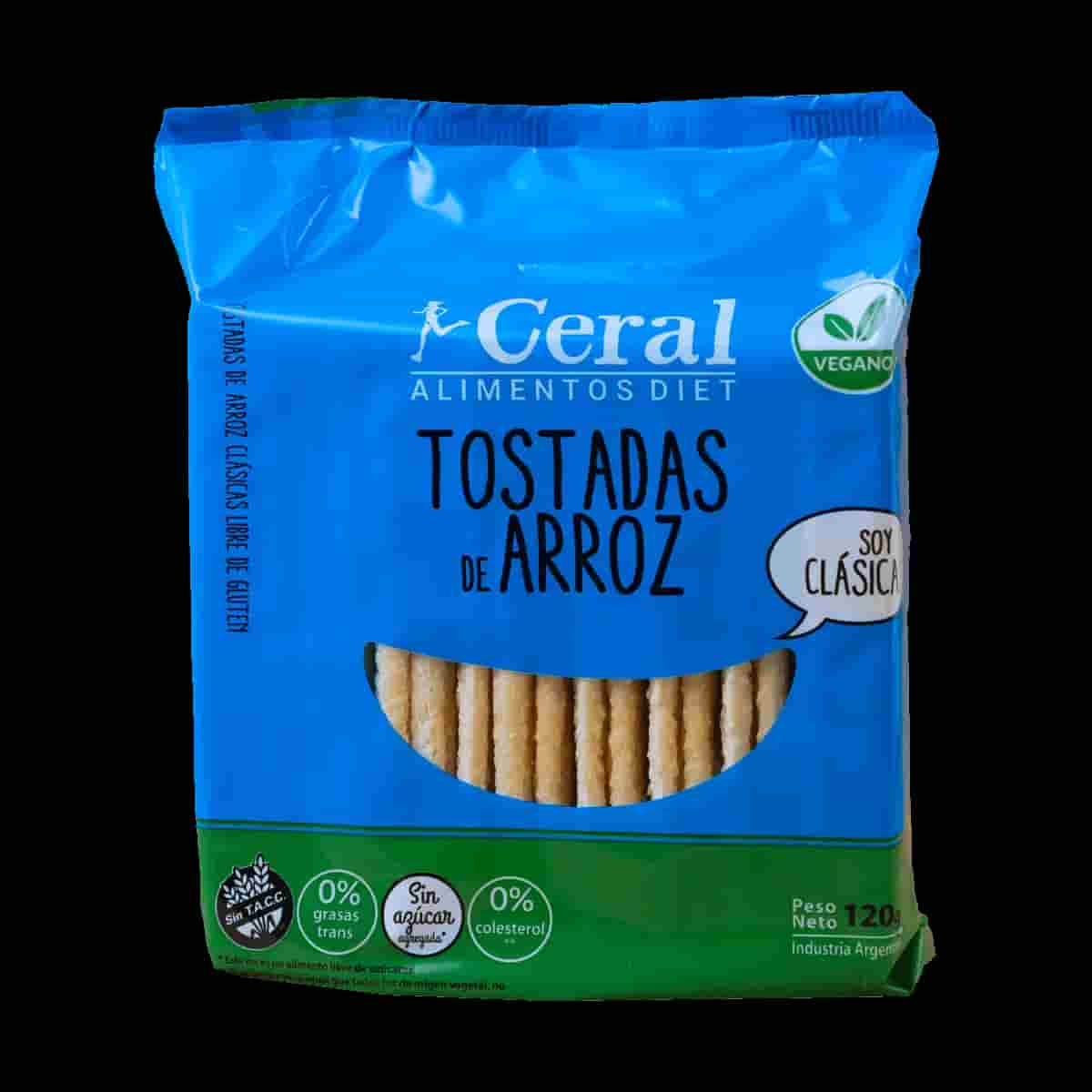 TOSTADAS DE ARROZ CON SAL 120GR CERAL