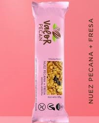 BARRAS DE CEREAL NUEZ PECAN Y ARANDANO 20U 25GR VALOR PECAN