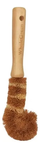 CEPILLO DE FIBRA DE COCO COLORADO WHOLE GREEN