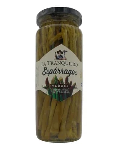 ESPARRAGOS VERDES 330GR LA TRANQUILINA