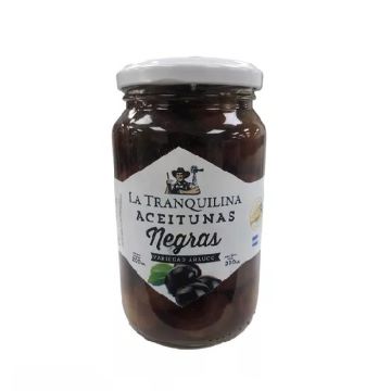 ACEITUNAS NEGRAS 330GR LA TRANQUILINA