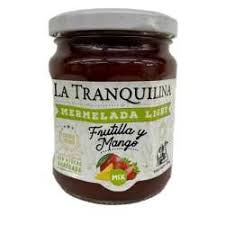 MERMELADA LIGHT FRUTILLA MANGO SIN AZUCAR 330GR LA TRANQUILINA