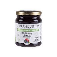 MERMELADA LIGHT FRUTOS DEL BOSQUE SIN AZUCAR 330GR LA TRANQUILINA